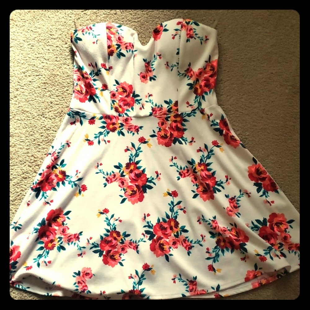 White Charlotte Russe dress
